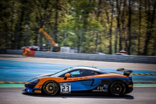 #23 United Autosports GBR McLaren 570S GT4  Bailey Voisin GBR Charlie Fagg GBR Silver Cup, Free Practice 1
 | SRO / Patrick Hecq Photography