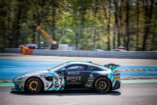 #27 AGS Events FRA Aston Martin AMR Vantage GT4 Konstantin Lachenauer CHE C&eacute;sar Gazeau FRA Silver Cup, Free Practice 1
 | SRO / Patrick Hecq Photography