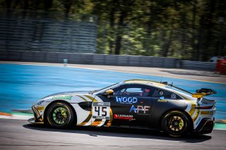 #45 AGS Events FRA Aston Martin AMR Vantage GT4 Hugo Cond&eacute; FRA Akhil Rabindra GBR Silver Cup, Free Practice 1
 | SRO / Patrick Hecq Photography