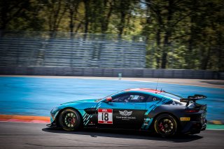 #18 Hella Pagid - racing one DEU Aston Martin AMR Vantage GT4 Henrik Lyngbye Pedersen DNK Markus Lungstrass DEU Am, Free Practice 1
 | SRO / Patrick Hecq Photography