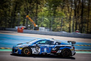 #42 Sainteloc Racing FRA Audi R8 LMS GT4 Fabien Michal FRA Gregory Guilvert FRA Pro-Am, Free Practice 1
 | SRO / Patrick Hecq Photography