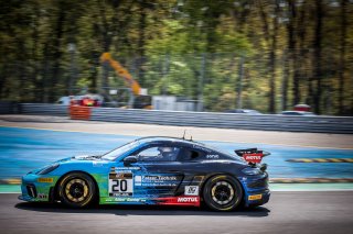 #20 Allied Racing DEU Porsche 718 Cayman GT4 CS MR Constantin Dressler DEU Dennis Fetzer DEU Pro-Am, Pitlane
 | SRO / Patrick Hecq Photography
