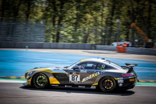 #87 AKKA ASP FRA Mercedes AMG GT4 Jean Luc Beaubelique FRA Jim Pla FRA Pro-Am, Free Practice 1
 | SRO / Patrick Hecq Photography