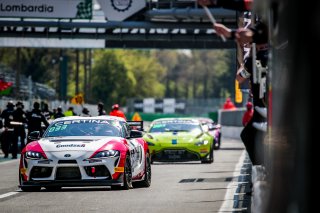 #33 SVC Sport Management ITA Toyota GR Supra GT4 Piotr Chodzen ITA Antoni Chodzen POL Pro-Am, Free Practice 2, GT4, Pit Lane
 | SRO / Jules Benichou - 21creation