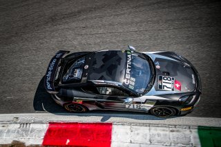 #718 Centri Porsche Ticino CHE Porsche 718 Cayman GT4 CS MR Ivan Jacoma CHE Max Busnelli ITA Pro-Am, Free Practice 2, GT4
 | SRO / Jules Benichou - 21creation