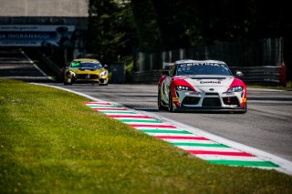 #33 SVC Sport Management ITA Toyota GR Supra GT4 Piotr Chodzen ITA Antoni Chodzen POL Pro-Am, GT4, Qualifying
 | SRO / Jules Benichou - 21creation