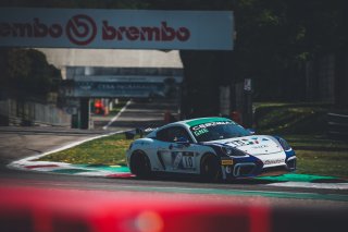 #10 Ebimotors ITA Porsche 718 Cayman GT4 CS MR Paolo Gnemmi ITA Riccardo Pera ITA Pro-Am, GT4, Qualifying
 | SRO / Jules Benichou - 21creation