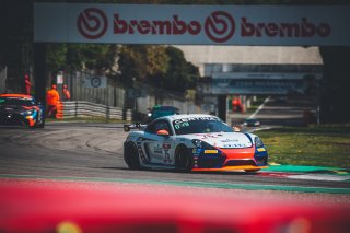 #76 Autorlando Sport ITA Porsche 718 Cayman GT4 CS MR Giuseppe Ghezzi ITA Alessandro Giovanelli ITA Am, GT4, Qualifying
 | SRO / Jules Benichou - 21creation