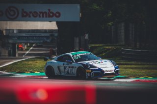 #10 Ebimotors ITA Porsche 718 Cayman GT4 CS MR Paolo Gnemmi ITA Riccardo Pera ITA Pro-Am, GT4, Qualifying
 | SRO / Jules Benichou - 21creation