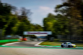 #75 Autorlando Sport ITA Porsche 718 Cayman GT4 CS MR Dario Cerati ITA Riccardo Canzian ITA Am, GT4, Qualifying
 | SRO / Jules Benichou - 21creation