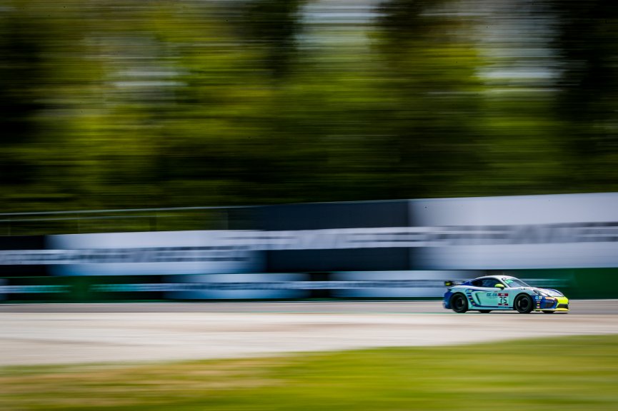 #75 Autorlando Sport ITA Porsche 718 Cayman GT4 CS MR Dario Cerati ITA Riccardo Canzian ITA Am, GT4, Qualifying
