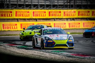 #75 Autorlando Sport ITA Porsche 718 Cayman GT4 CS MR Dario Cerati ITA Riccardo Canzian ITA Am, GT4, Race 1
 | SRO / Jules Benichou - 21creation