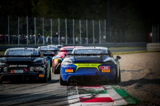 #75 Autorlando Sport ITA Porsche 718 Cayman GT4 CS MR Dario Cerati ITA Riccardo Canzian ITA Am, GT4, Race 1
 | SRO / Jules Benichou - 21creation