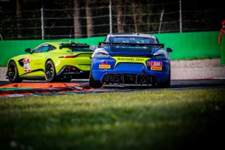 #75 Autorlando Sport ITA Porsche 718 Cayman GT4 CS MR Dario Cerati ITA Riccardo Canzian ITA Am, GT4, Race 1
 | SRO / Jules Benichou - 21creation