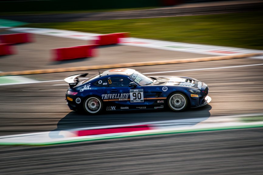 #90 Trivellato Racing by Villorba Corse ITA Mercedes AMG GT4 Francesco Guerra ITA Jody Simone Vullo ITA Silver Cup, GT4, Race 1

