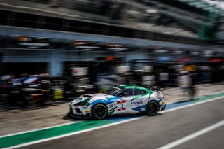 #3 CMR FRA Toyota GR Supra GT4 Andrea Benezet BEL Wilfried Cazalbon FRA Am, GT4, Pit lane, Race 2
 | SRO / Jules Benichou - 21creation