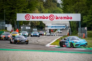 #22 Allied Racing DEU Porsche 718 Cayman GT4 CS MR Joel Sturm DEU Nicolaj M&ouml;ller-Madsen DNK Silver Cup, GT4, Race 2
 | SRO / Jules Benichou - 21creation