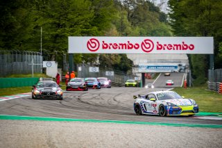 #75 Autorlando Sport ITA Porsche 718 Cayman GT4 CS MR Dario Cerati ITA Riccardo Canzian ITA Am, GT4, Race 2
 | SRO / Jules Benichou - 21creation