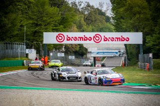 #76 Autorlando Sport ITA Porsche 718 Cayman GT4 CS MR Giuseppe Ghezzi ITA Alessandro Giovanelli ITA Am, GT4, Race 2
 | SRO / Jules Benichou - 21creation