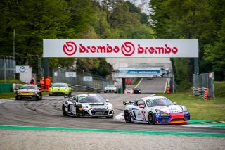 #76 Autorlando Sport ITA Porsche 718 Cayman GT4 CS MR Giuseppe Ghezzi ITA Alessandro Giovanelli ITA Am, GT4, Race 2
 | SRO / Jules Benichou - 21creation