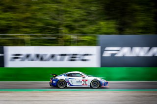 #76 Autorlando Sport ITA Porsche 718 Cayman GT4 CS MR Giuseppe Ghezzi ITA Alessandro Giovanelli ITA Am, GT4, Race 2
 | SRO / Jules Benichou - 21creation