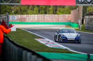 #10 Ebimotors ITA Porsche 718 Cayman GT4 CS MR Paolo Gnemmi ITA Riccardo Pera ITA Pro-Am, GT4, Official Paid Test Session
 | SRO / Jules Benichou - 21creation