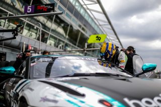 #27 AGS Events FRA Aston Martin AMR Vantage GT4 Konstantin Lachenauer CHE C&eacute;sar Gazeau FRA Silver Cup, GT4, Official Paid Test Session, Pitlane
 | SRO / Jules Benichou - 21creation