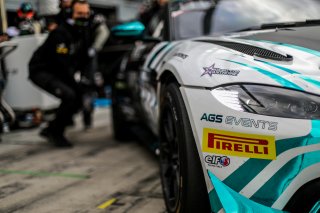 #27 AGS Events FRA Aston Martin AMR Vantage GT4 Konstantin Lachenauer CHE C&eacute;sar Gazeau FRA Silver Cup, GT4, Official Paid Test Session, Pitlane
 | SRO / Jules Benichou - 21creation