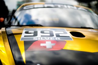 #992 Centri Porsche Ticino CHE Porsche 718 Cayman GT4 CS MR Amedeo Pampanini CHE Nicolas Sturzinger CHE Silver Cup, GT4, Official Paid Test Session, Pitlane
 | SRO / Jules Benichou - 21creation
