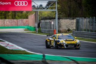 #14 Sainteloc Racing FRA Audi R8 LMS GT4 Clement Seyler LUX Roee Meyuhas ISR Silver Cup, GT4, Official Paid Test Session
 | SRO / Jules Benichou - 21creation