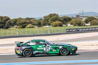 #34 Selleslagh Racing Team BEL Mercedes AMG GT4 Luca Bosco ITA O'neill Muth BEL Pro-Am, Free Practice 1
 | SRO / Patrick Hecq Photography