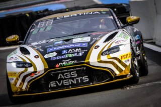 #45 AGS Events FRA Aston Martin AMR Vantage GT4 Hugo Condé FRA Akhil Rabindra GBR Silver Cup, Free Practice 2
 | SRO / Dirk Bogaerts Photography