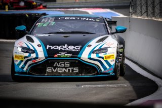 #27 AGS Events FRA Aston Martin AMR Vantage GT4 Konstantin Lachenauer CHE César Gazeau FRA Silver Cup, Free Practice 2
 | SRO / Dirk Bogaerts Photography
