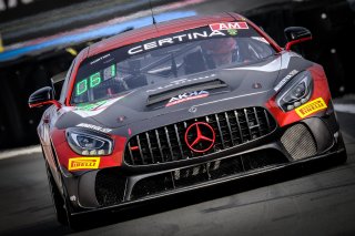 #61 AKKA ASP FRA Mercedes AMG GT4 Mauro Ricci ITA Benjamin Ricci FRA Am, Free Practice 2
 | SRO / Dirk Bogaerts Photography