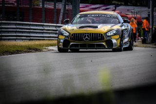 #87 AKKA ASP FRA Mercedes AMG GT4 Jean Luc Beaubelique FRA Jim Pla FRA Pro-Am, Race 2
 | SRO / Dirk Bogaerts Photography