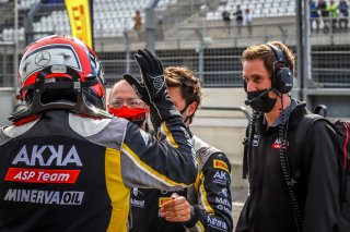 #87 AKKA ASP FRA Mercedes AMG GT4 Jean Luc Beaubelique FRA Jim Pla FRA Pro-Am, Race 2
 | SRO / Patrick Hecq Photography