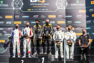 Podium, Race 2
 | SRO / Patrick Hecq Photography
