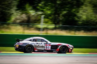 #61 AKKA ASP FRA Mercedes AMG GT4 Mauro Ricci ITA Benjamin Ricci FRA Am, Free Practice 1
 | SRO / Dirk Bogaerts Photography