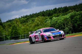 #4 Team Speedcar FRA Audi R8 LMS GT4 Robert Consani FRA Benjamin Lariche FRA Silver Cup, Free Practice 1
 | SRO / Dirk Bogaerts Photography