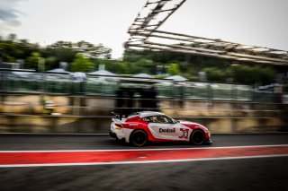 #33 SVC Sport Management ITA Toyota GR Supra GT4 Piotr Chodzen ITA Antoni Chodzen POL Am, Free Practice 2, GT4, Pitlane
 | SRO / Jules Benichou - 21creation
