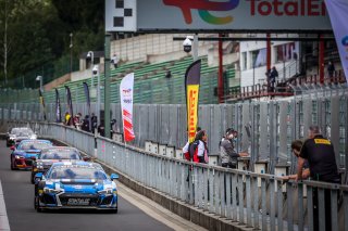 #42 Sainteloc Racing FRA Audi R8 LMS GT4 Fabien Michal FRA Gregory Guilvert FRA Pro-Am, Pitlane
 | SRO / Patrick Hecq Photography