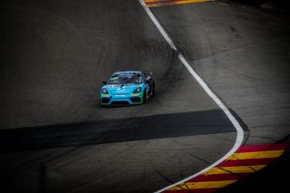#26 Allied Racing DEU Porsche 718 Cayman GT4 CS MR Alexander Hartvig DNK Joel Camathias CHE Pro-Am, GT4, Qualifying
 | SRO / Jules Benichou - 21creation
