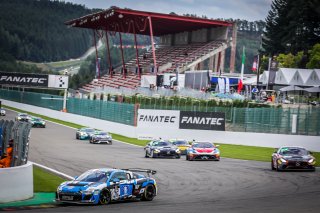 #42 Sainteloc Racing FRA Audi R8 LMS GT4 Fabien Michal FRA Gregory Guilvert FRA Pro-Am, Race 1
 | SRO / Patrick Hecq Photography