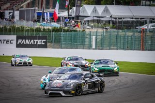 #718 Centri Porsche Ticino CHE Porsche 718 Cayman GT4 CS MR Ivan Jacoma CHE Max Busnelli ITA Pro-Am, Race 1
 | SRO / Patrick Hecq Photography