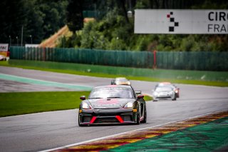 #22 Allied Racing DEU Porsche 718 Cayman GT4 CS MR Joel Sturm DEU Nicolaj M&ouml;ller-Madsen DNK Silver Cup, GT4, Race 2
 | SRO / Jules Benichou - 21creation
