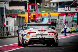#3 CMR FRA Toyota GR Supra GT4 Wilfried Cazalbon FRA Andr&eacute;a B&eacute;n&eacute;zet FRA Am, GT4, Pitlane, Race 2
 | SRO / Jules Benichou - 21creation