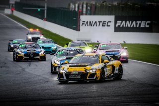 #14 Sainteloc Racing FRA Audi R8 LMS GT4 Roee Meyuhas ISR Clement Seyler LUX Silver Cup, GT4, Race 2
 | SRO / Jules Benichou - 21creation