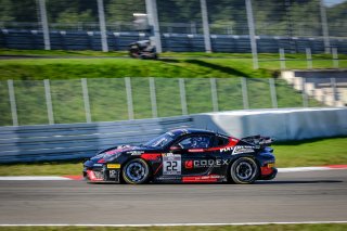 #22 Allied Racing DEU Porsche 718 Cayman GT4 CS MR Joel Sturm DEU Nicolaj Möller-Madsen DNK Silver Cup, Free Practice 1
 | SRO / Dirk Bogaerts Photography