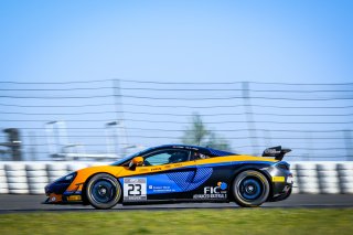 #23 United Autosports GBR McLaren 570S GT4  Bailey Voisin GBR Charlie Fagg GBR Silver Cup, Free Practice 1
 | SRO / Dirk Bogaerts Photography