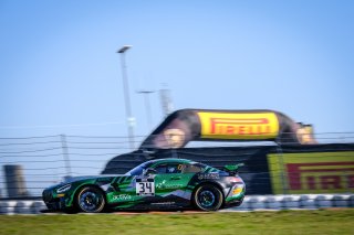 #34 Selleslagh Racing Team BEL Mercedes AMG GT4 Luca Bosco ITA Maxime Soulet BEL Pro-Am, Free Practice 1
 | SRO / Dirk Bogaerts Photography
